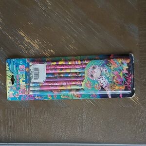 Vintage Lisa Frank 8 Pack Pencils Rainbow Reef Stationary Unopened